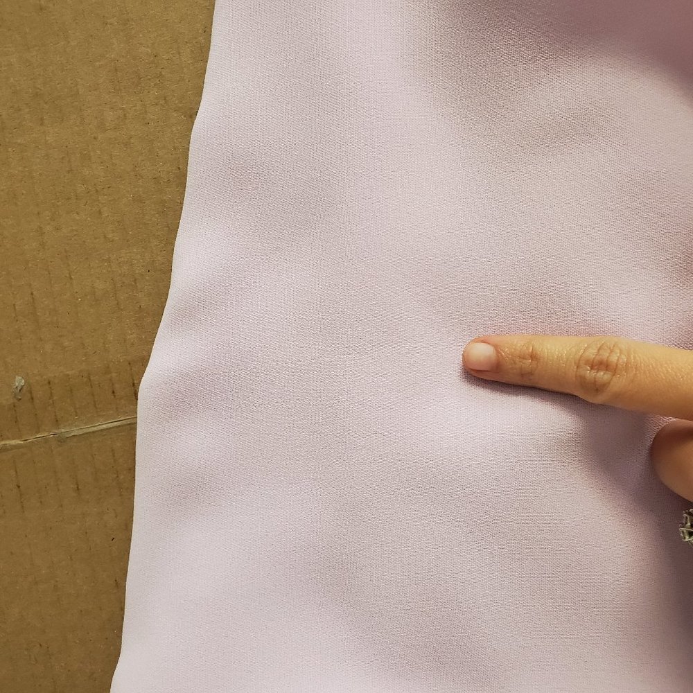 SoldE Vince Layered Vneck Crepe Blouse in Pink - Picture 7 of 14